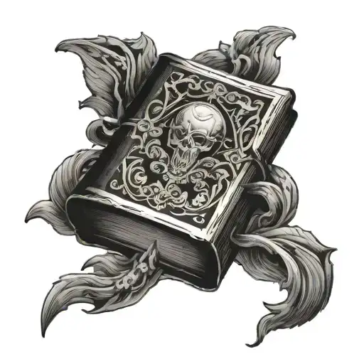 Old Book With Persephon