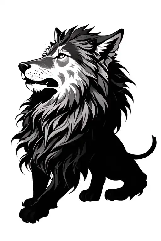 Mandala Lion Wolf And Tattoo