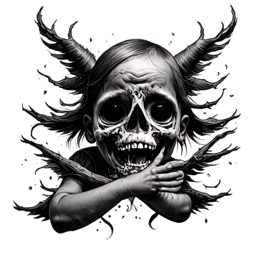 Bad Childhood Trauma Caused