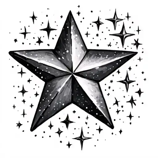 Stars And Sparkles Scattered