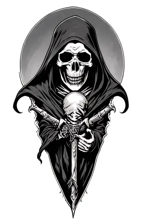 Grim Reaper With One Life One Chance