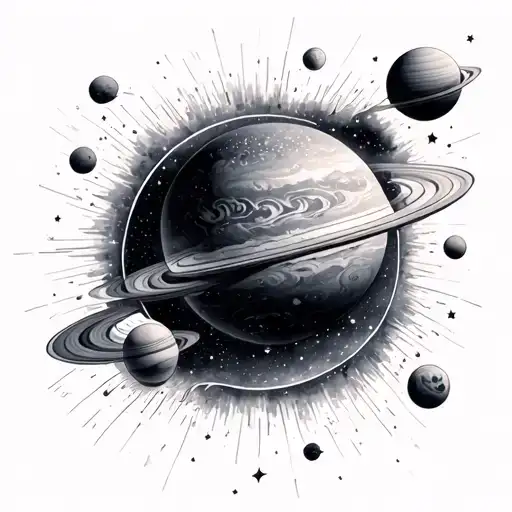 Galaxy Themed Solar System