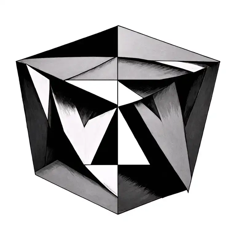 Simplle Stack 4 Right Angled Triangles