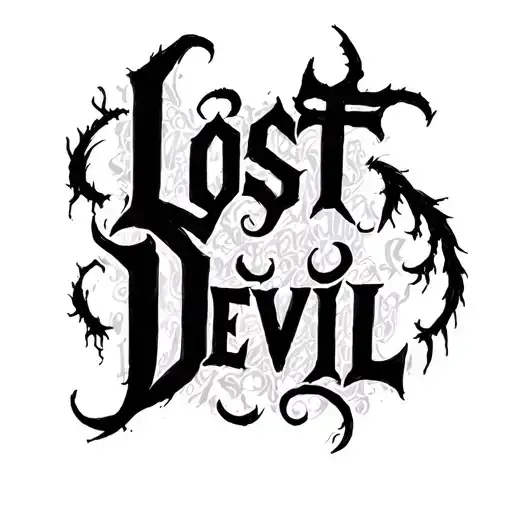 Lost Devil Words Written
