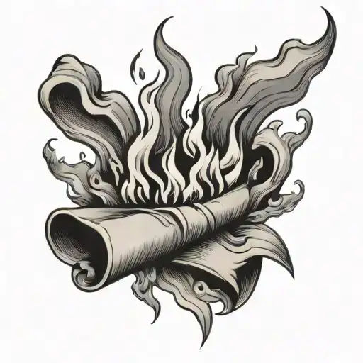 Burning Paper