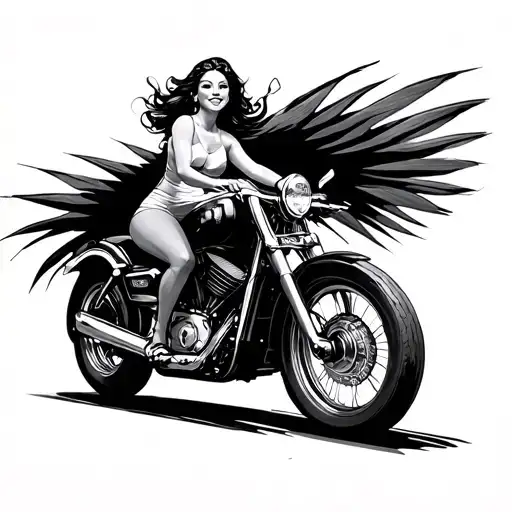 So Free So Happy Woman Riding