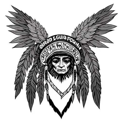 Cherokee Indian Protection Meaning Sleeve