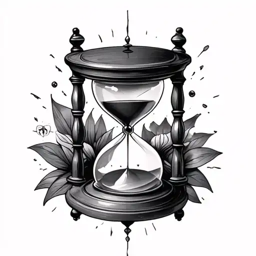 Hourglass And Time