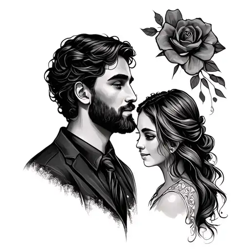 Father 4 Daughter Tattoo Design