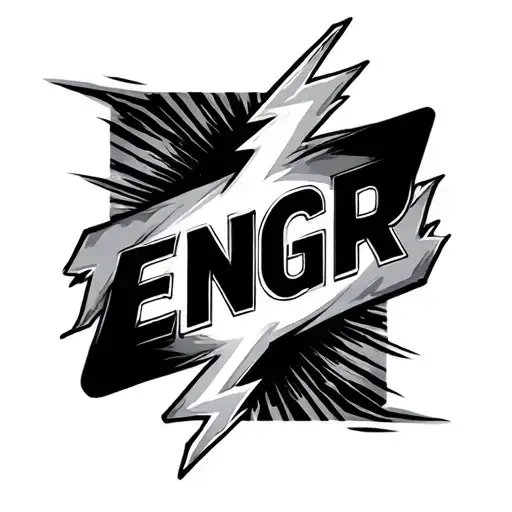 Abbreviation 'Engr' With Lightning Design