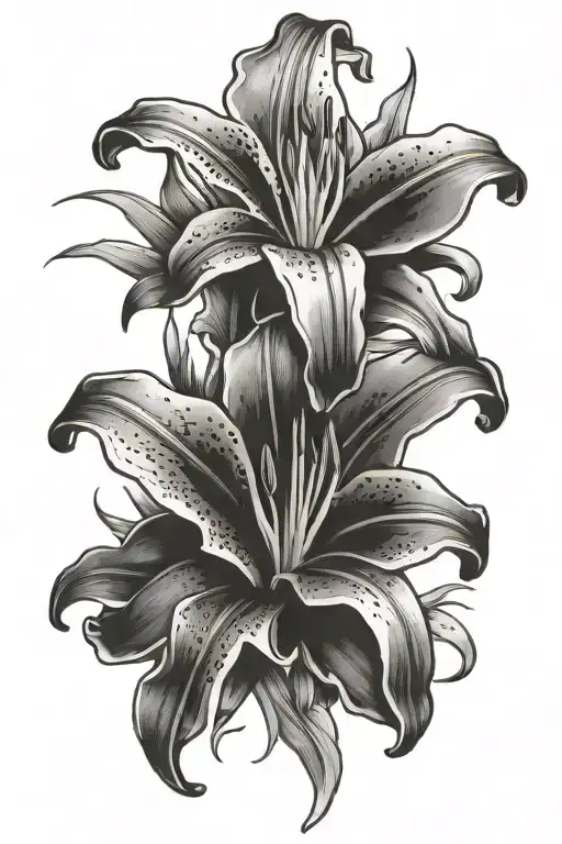 Lilly Flowers Growing