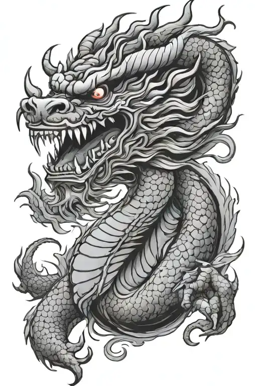Chinese Demon Dragon