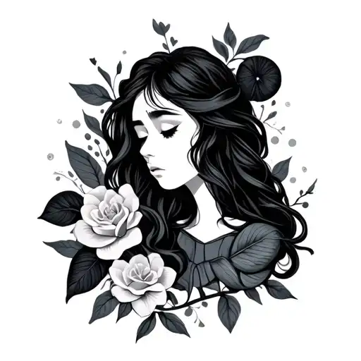 Simple Design Symbolic Of Living Through Depression And Loving