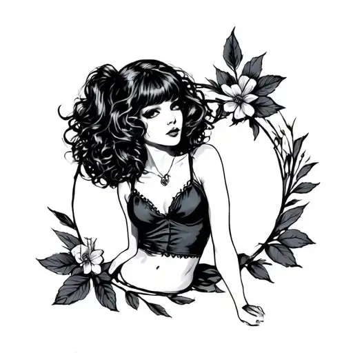Emo Pinup Girl