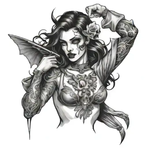 Sexy Woman Horror