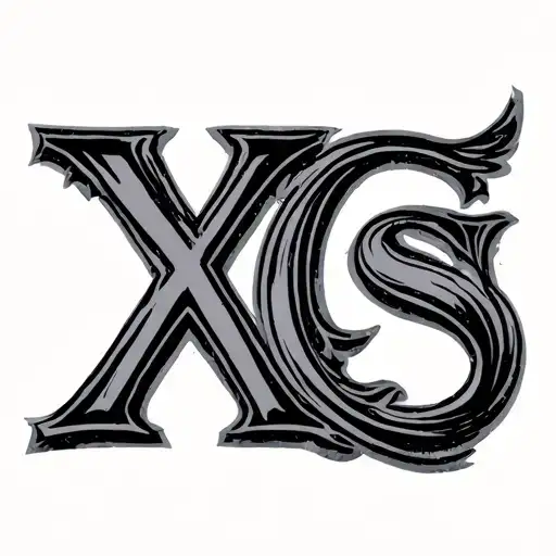 My Sons Initials Xcs