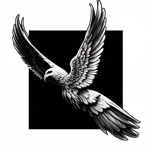 Single Wing Tattoo For Forearm