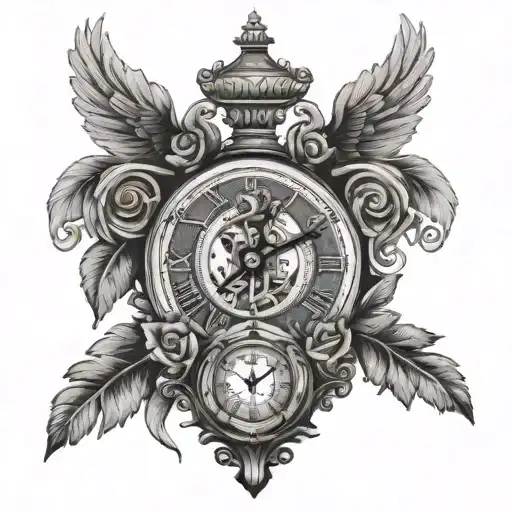 Roman Clock Human Heart