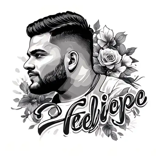 Felipe In Cursive Writing