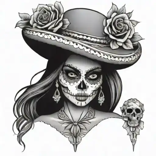 The Catrina Mexican Woman