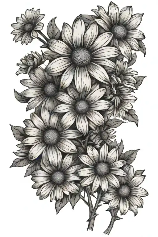 Daisies Growing