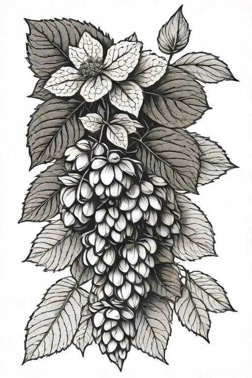 Pecan Strawberry Hydrangea