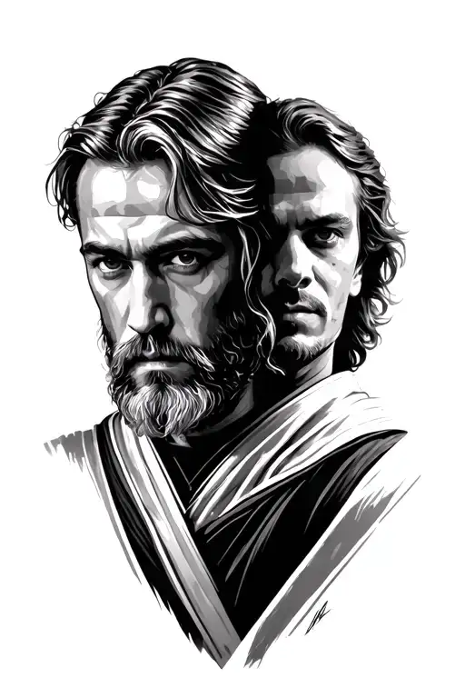 Star Wars Obi Wan Kenobi V Anakin Skywalker