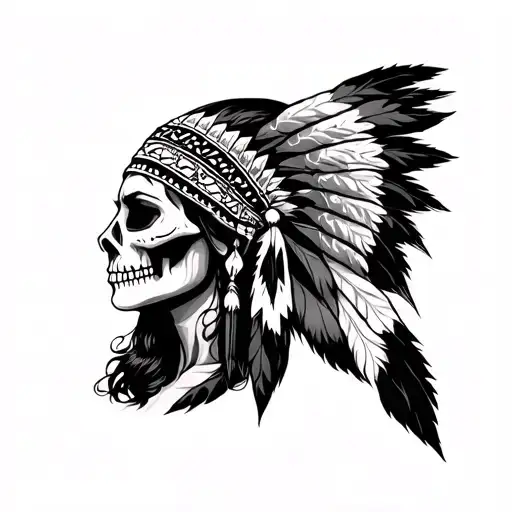 Greatful Dead And Female American Indian