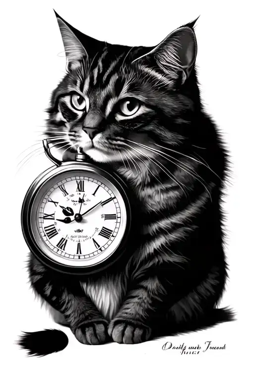 Cat Titanic Stop Watch