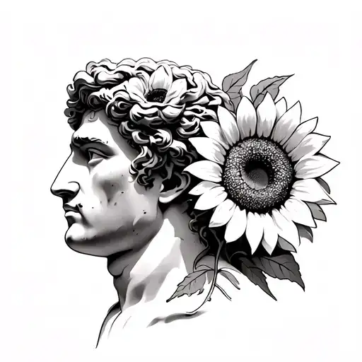 Apollo With Sunflowers