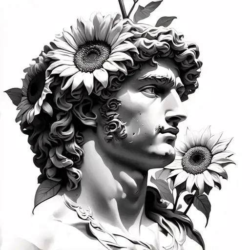Apollo With Sunflowers