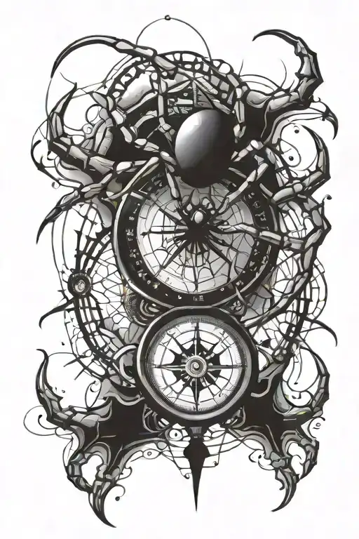 Spider Catch Compass