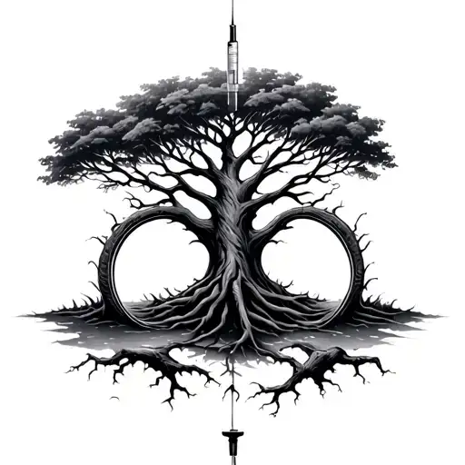 Tree Of Life Tree And Life Syringes