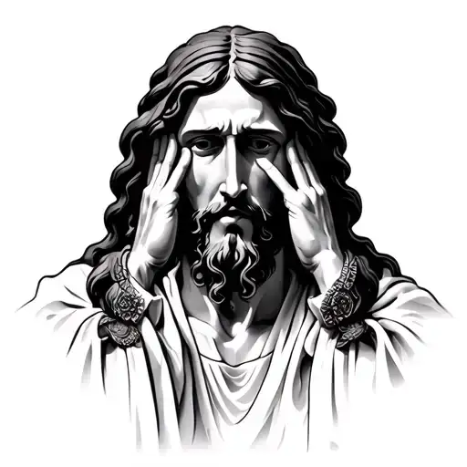 Jesus See No Evil Speak No Evil