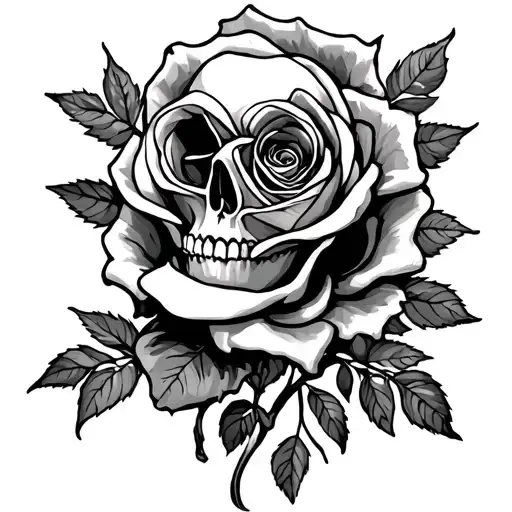 Skul And Rose Growing