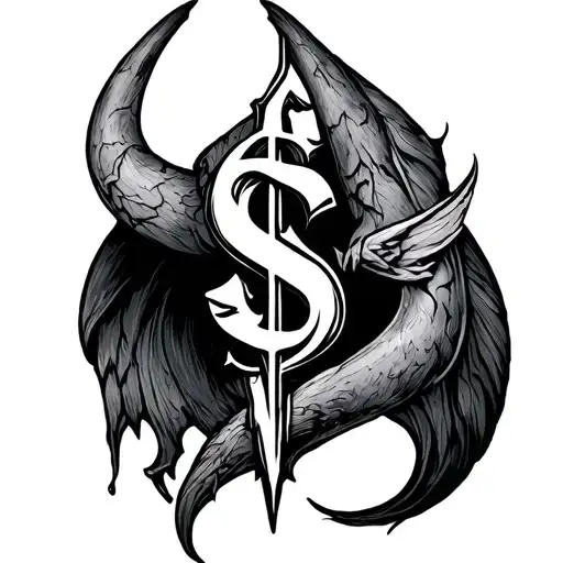 Lucifer Symbol Money