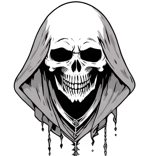 Grim Reaper Without A Face