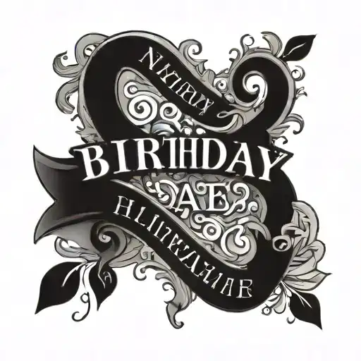 Birthday Date And Name