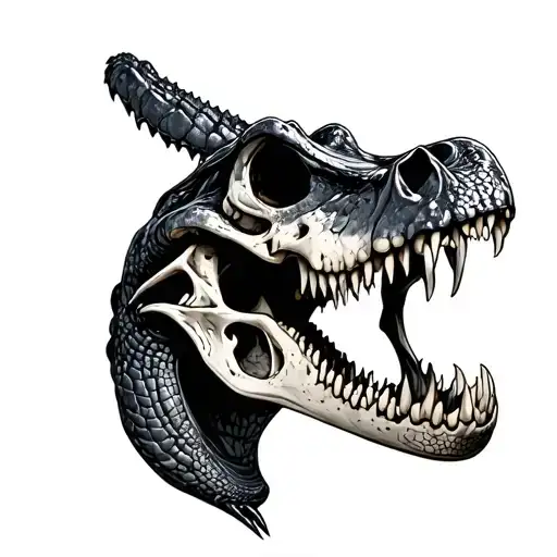 Crocodile Skull