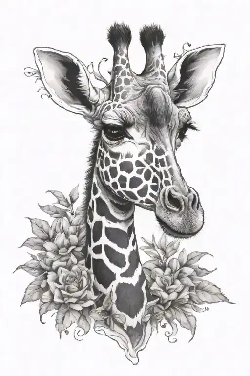 Giraffe Half Sleeve
