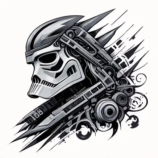 Star Wars Biomechanical Tribal Patterns