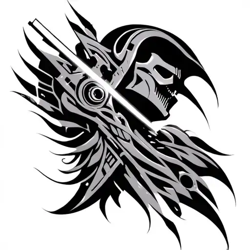 Star Wars Biomechanical Tribal Patterns