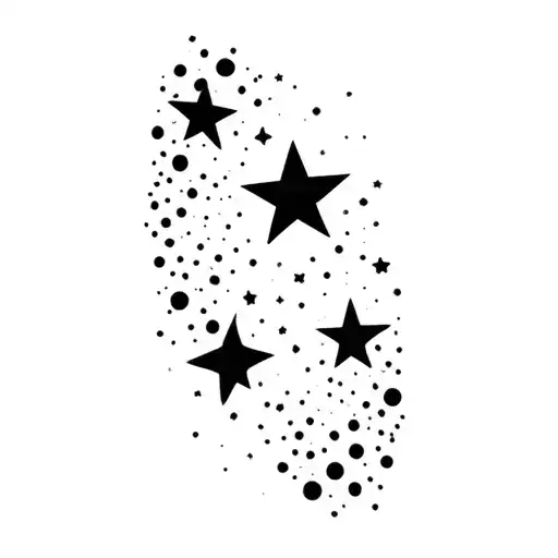 Coverup Stars And Dots