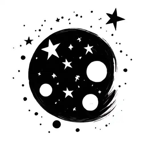 Coverup Stars And Dots