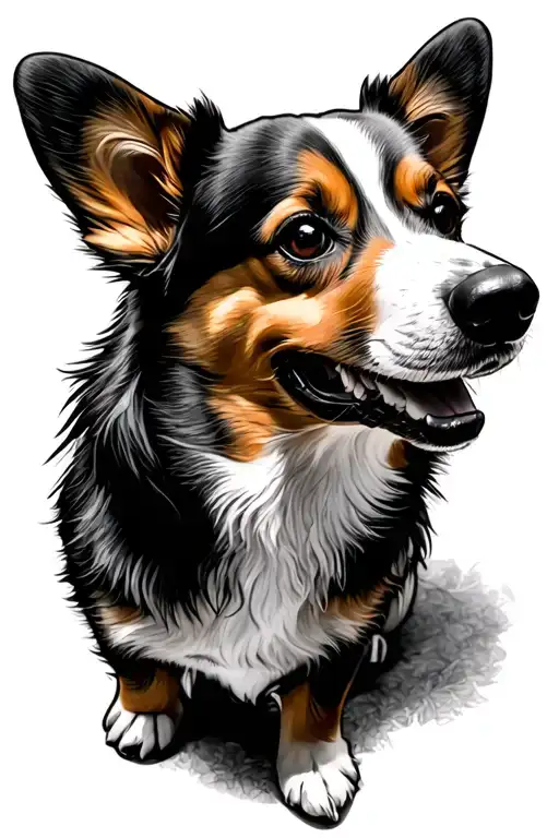 Corgi In Full