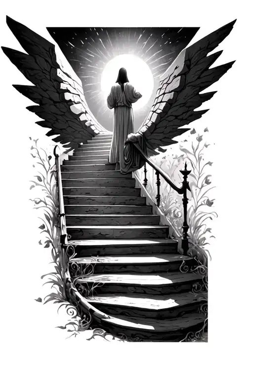 Stairway Leading To Heaven