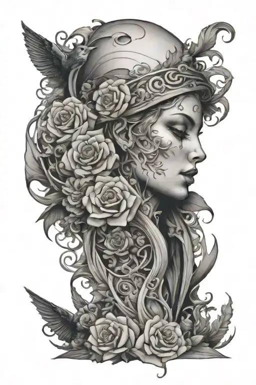 Adam Creation On Forarm Half Sleeve