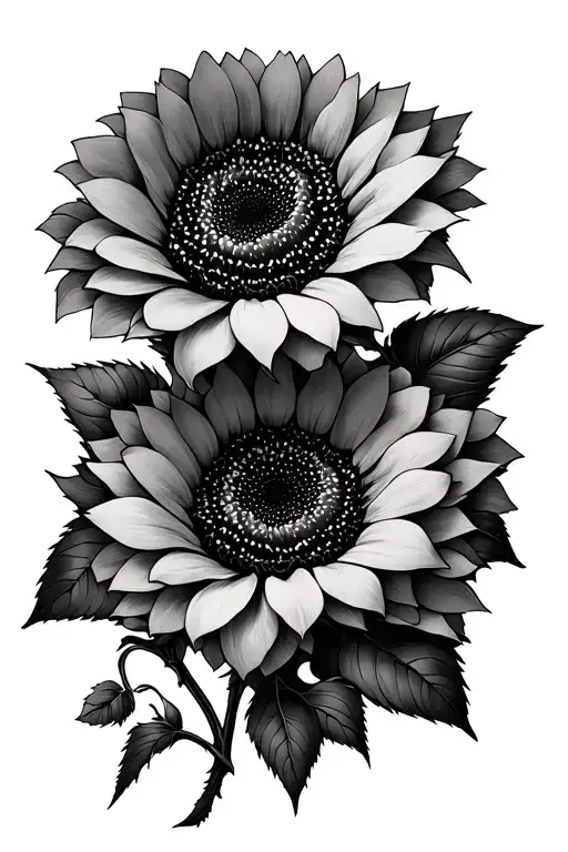 Spider Web With Sunflower Roses