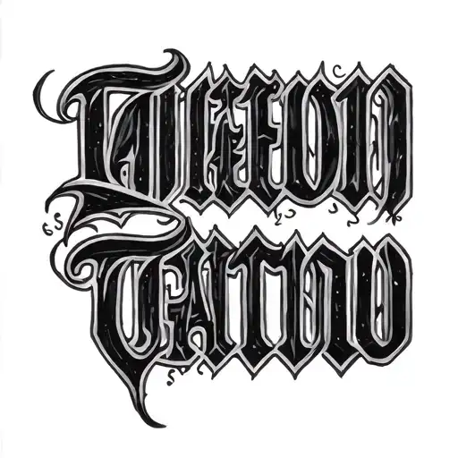 Two Word Ambigram Generator