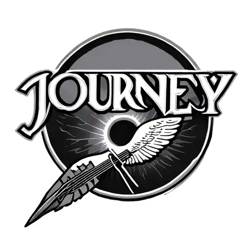 Design A Tattoo Inspired By The Band Journey's Iconic Logo